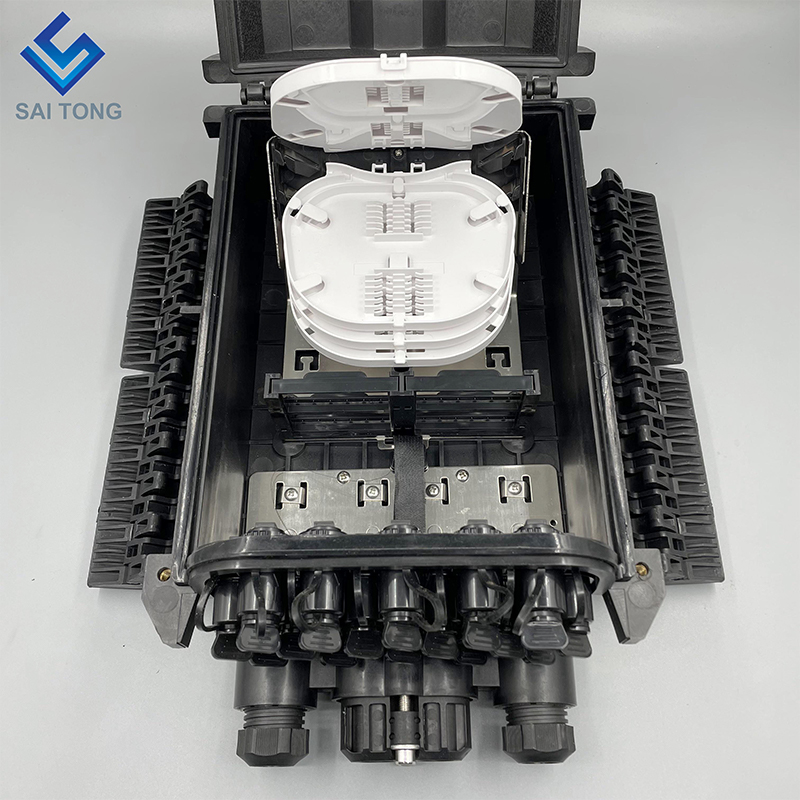 Conector de Huawei, caja de distribución de fibra óptica 4/16, cierre de fibra ip68, poste de 96 núcleos o conectores impermeables HW montados en la pared