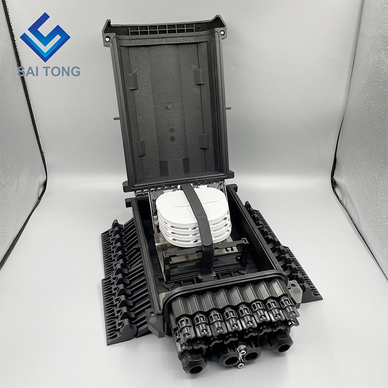 Saitong FTTH exterior impermeable IP65 16 caja central distribución fibra óptica Terminal 4 en 16 fuera con nuevo producto 1 comprador
