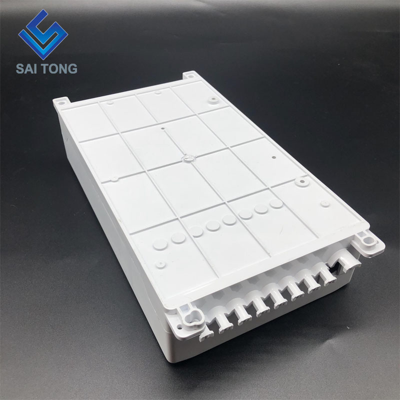 Saitong FTTH En stock Fabricante de China Caja de terminales de fibra óptica de distribución FTTH para exteriores resistente a la intemperie de 8 fibras Tipo HUAWEI