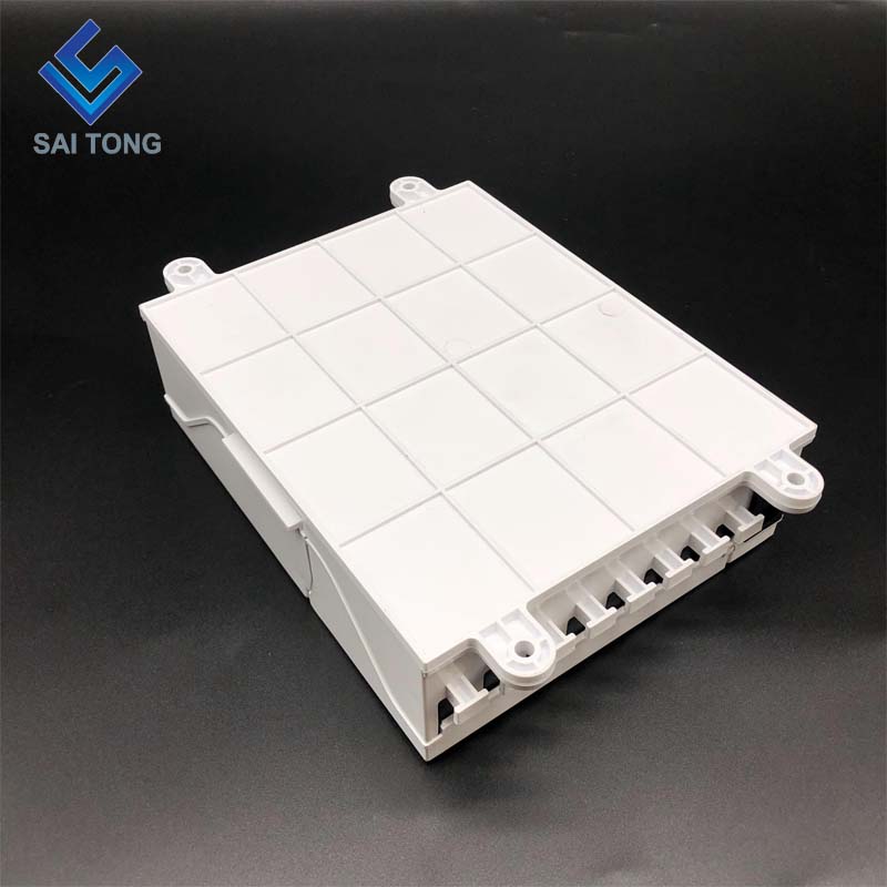 Cixi Saitong FTTH Caja de terminales de fibra óptica de 8 núcleos para interiores y exteriores 8 puertos Mini montado en la pared Nuevo producto con estilo ucraniano