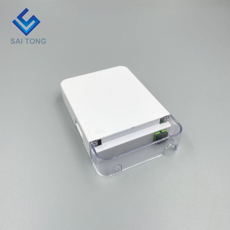 Caja de conexiones de fibra óptica FTTH de 1 núcleo, superventas, caja de terminales de fibra óptica MINI para interiores y exteriores, caja de terminales de fibra óptica de 1 puerto